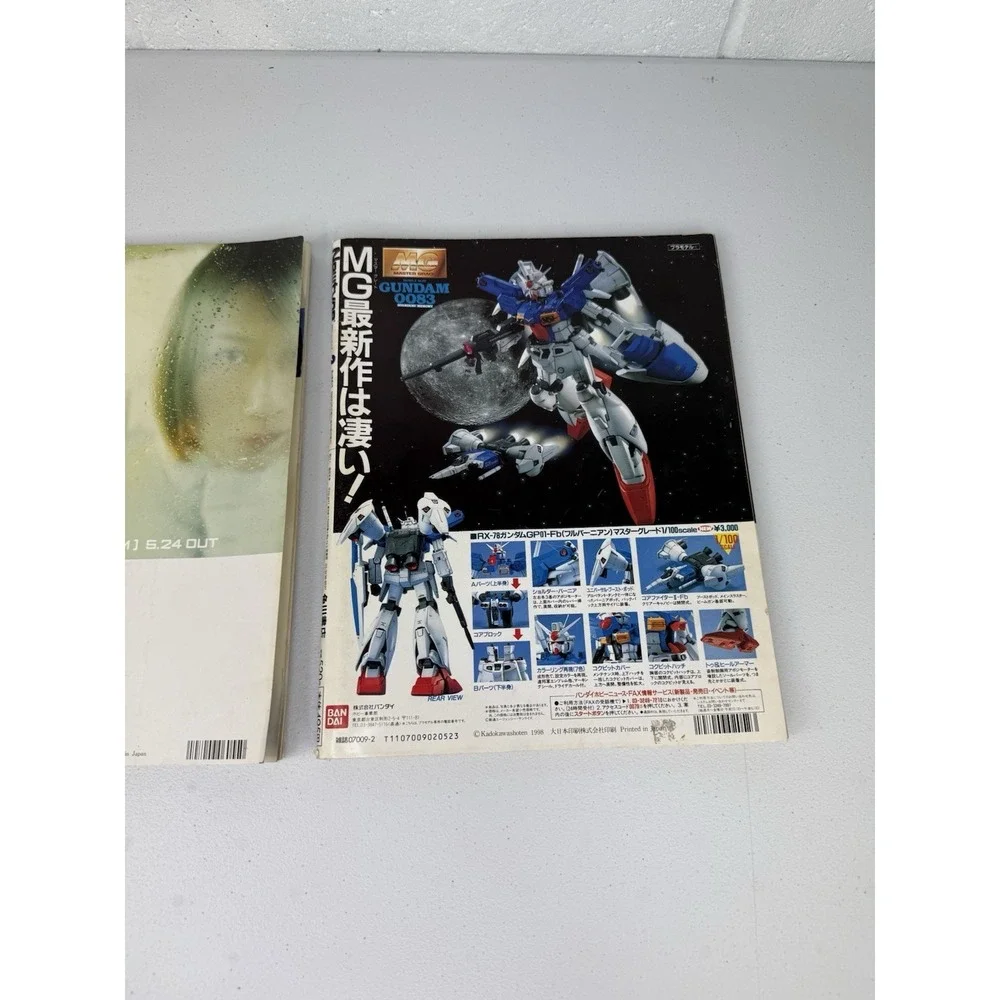 Lot Of 2 Newtype 2000 And 1998 Magazines